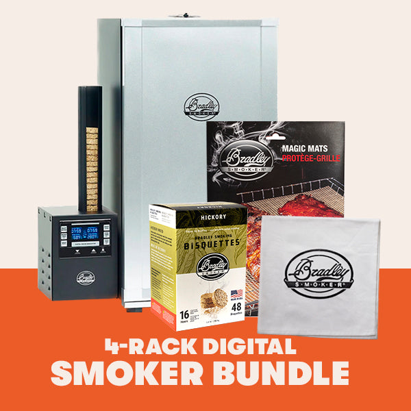 bradley-smoker-4-rack-digital-smoker-bundle-hickory-set image 1