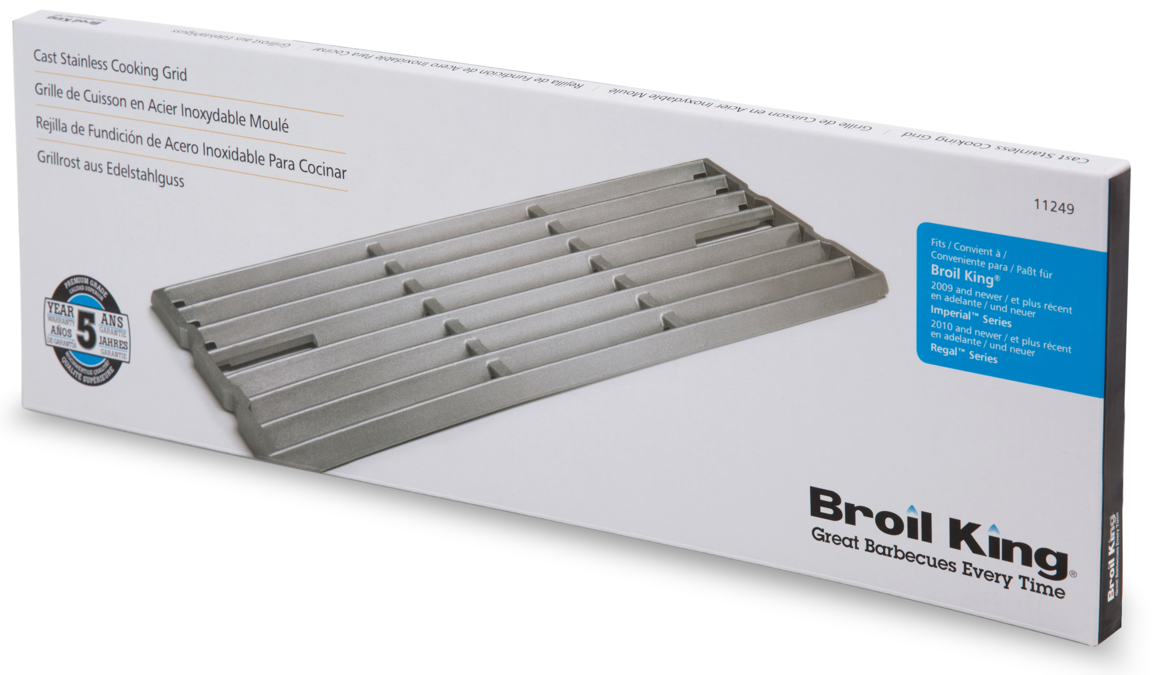 broil-king-regal-grillrost-gusseisen-edelstahl-19-25-zoll image 2