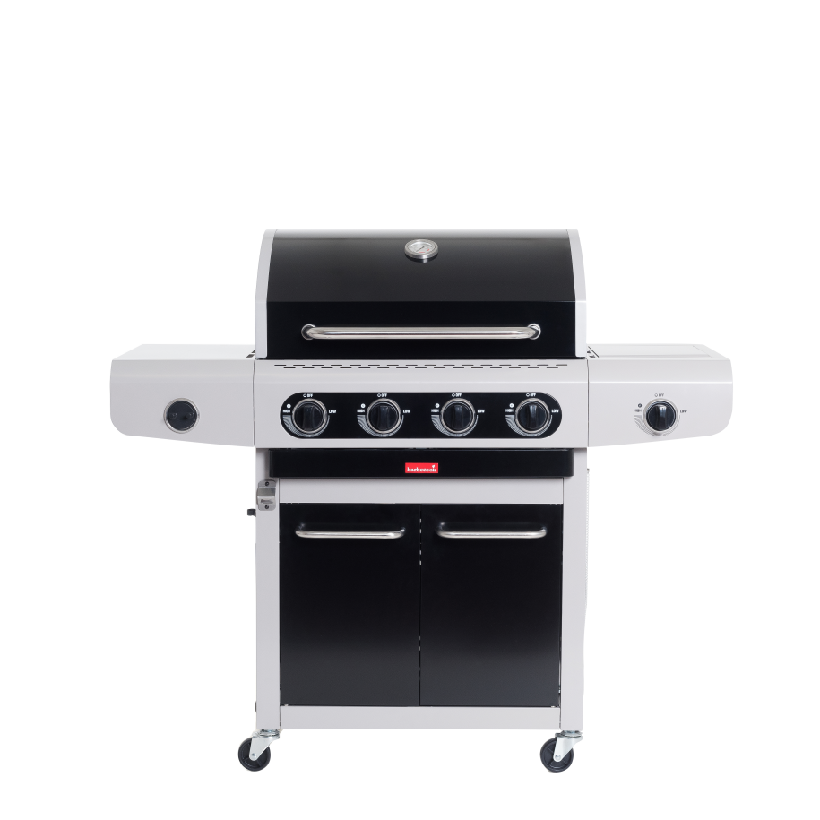 barbecook-siesta-412-black-edition-gasgrill-4-brenner-schwarz image 2