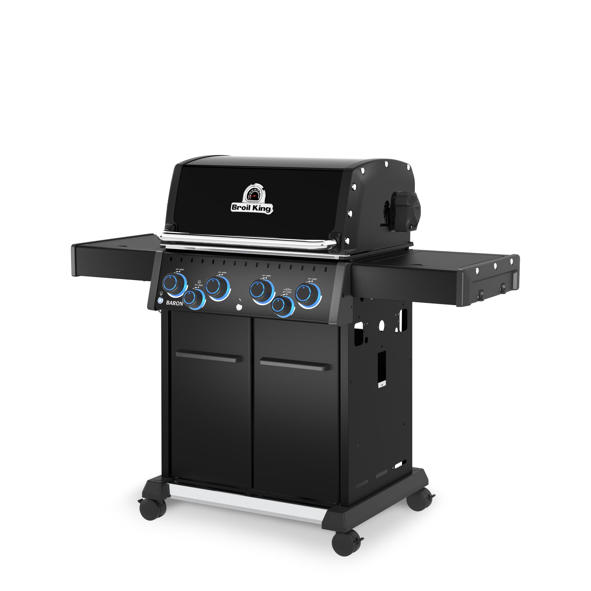 broil-king-baron-490-pro-shadow-gasgrill-4-brenner-mit-seitenbrenner image 4