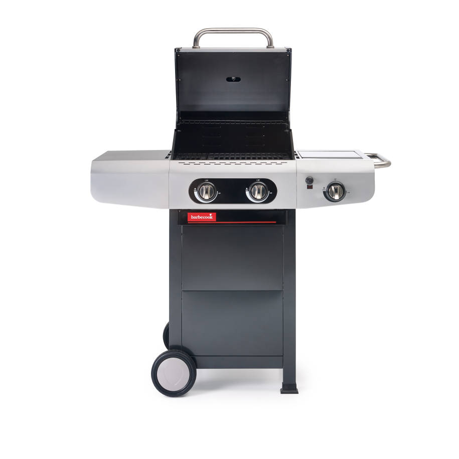 barbecook-siesta-210-gasgrill-schwarz-2-brenner image 1