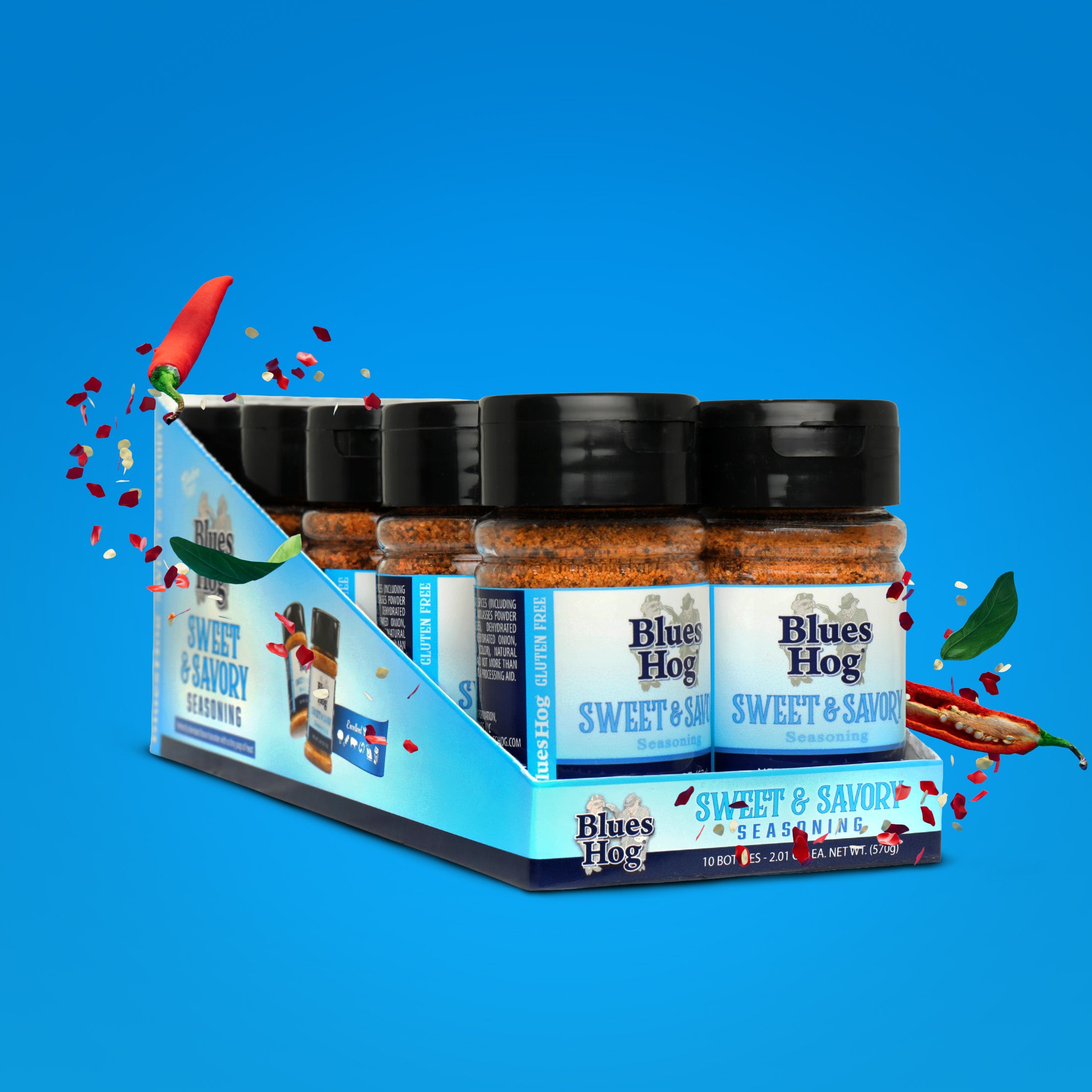 blues-hog-mini-rub-bottles-bbq-gew-rz-10er-pack-original image 2