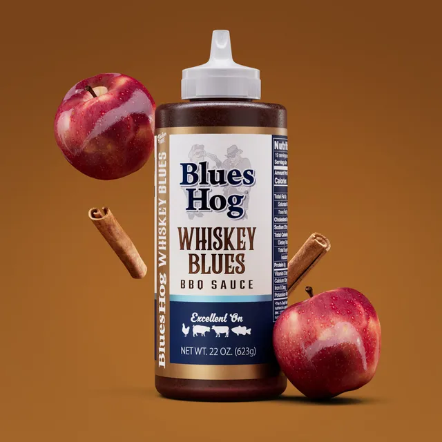 blues-hog-whiskey-blues-bbq-sauce-651-ml-squeeze-whiskey-rauchig-s image 1