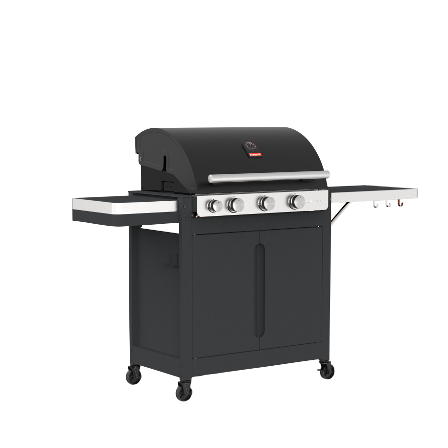 barbecook-stella-3201-gasgrill-mit-deckel-schwarz image 2