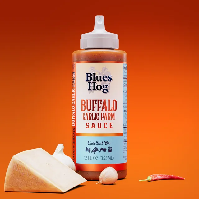 blues-hog-sauces-buffalo-garlic-parm-sauce-wingsauce-12-oz image 1