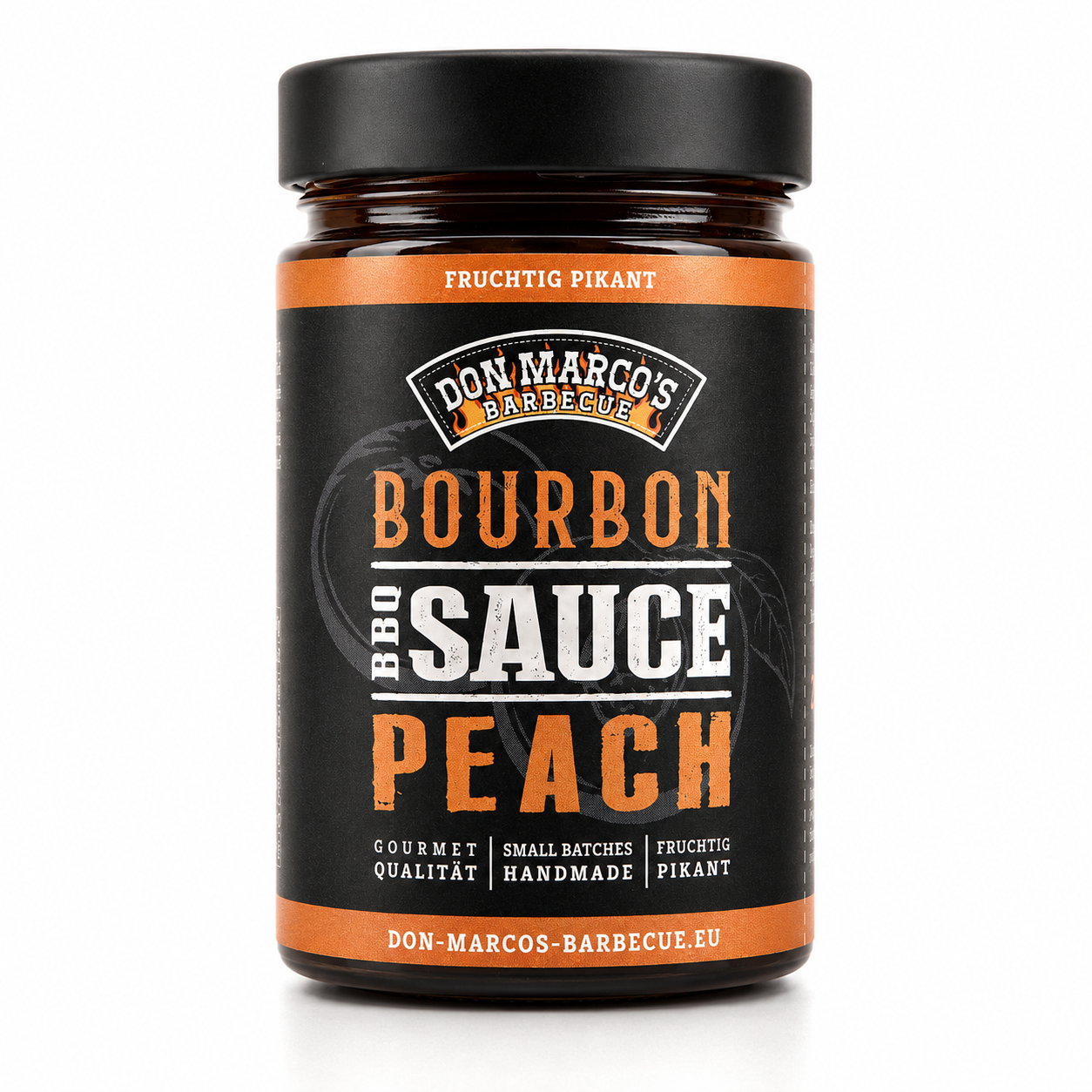 don-marco-s-bbq-sauce-bourbon-peach-grillsauce-260ml-mild-fruchtig image 1