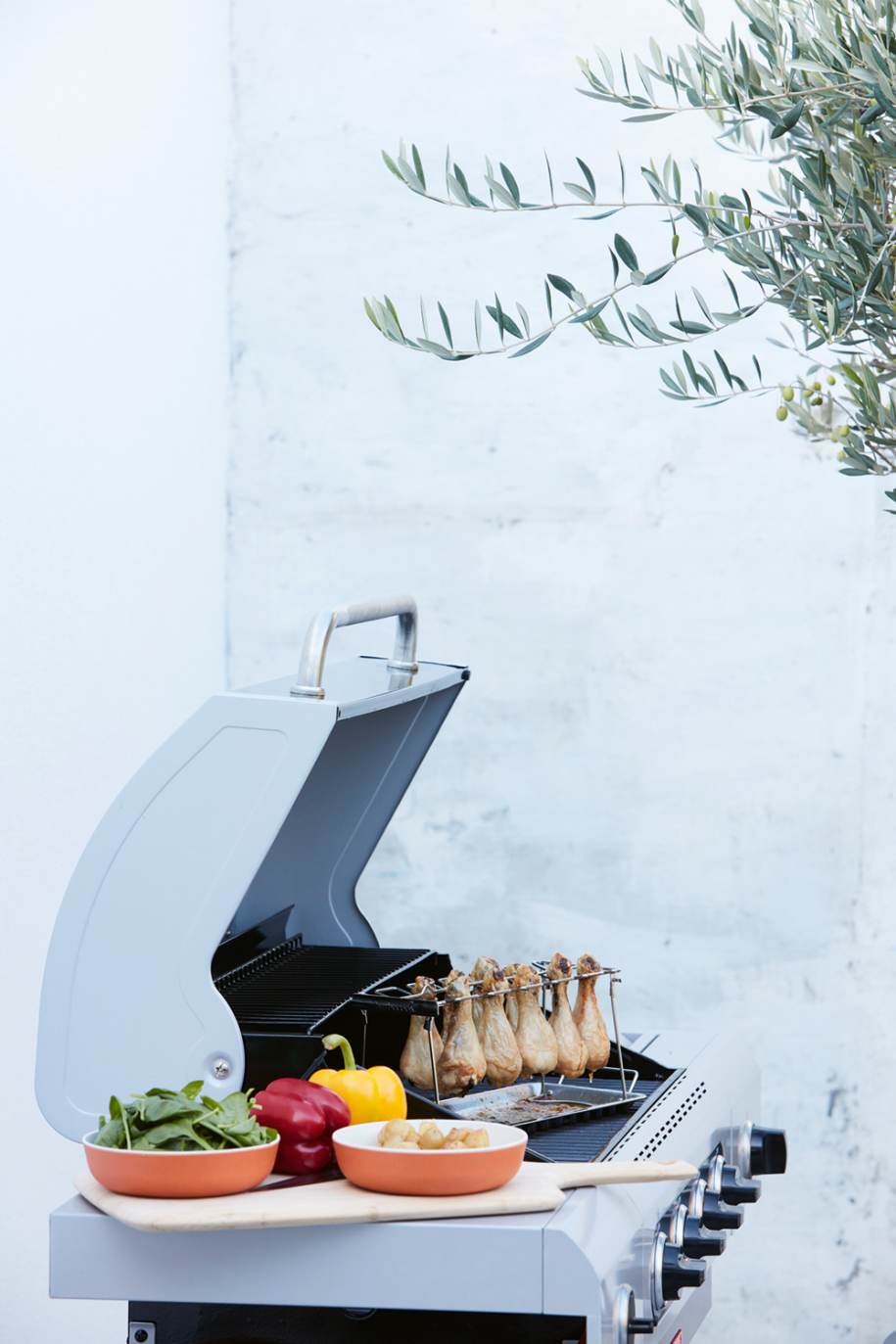 barbecook-buddy-h-hnchenschenkel-halter-grill-zubeh-r-edelstahl image 7