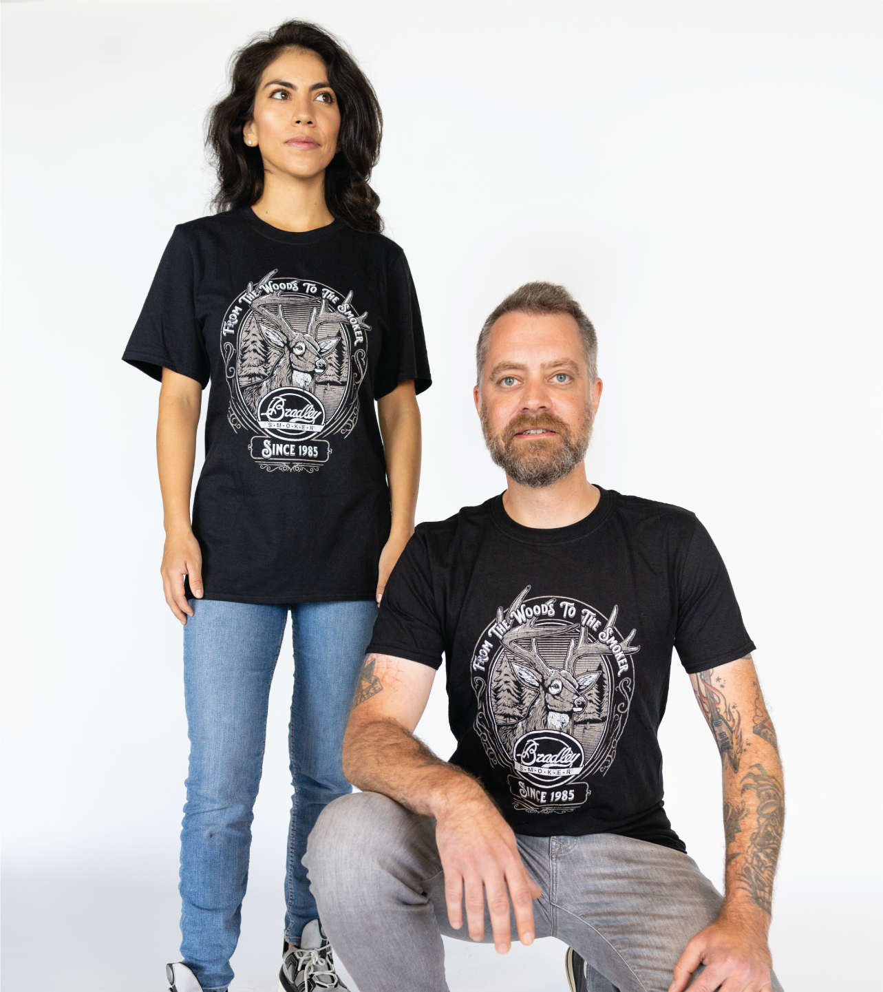 bradley-smoker-bbq-smoking-deer-t-shirt-schwarz-gr-e-l image 3