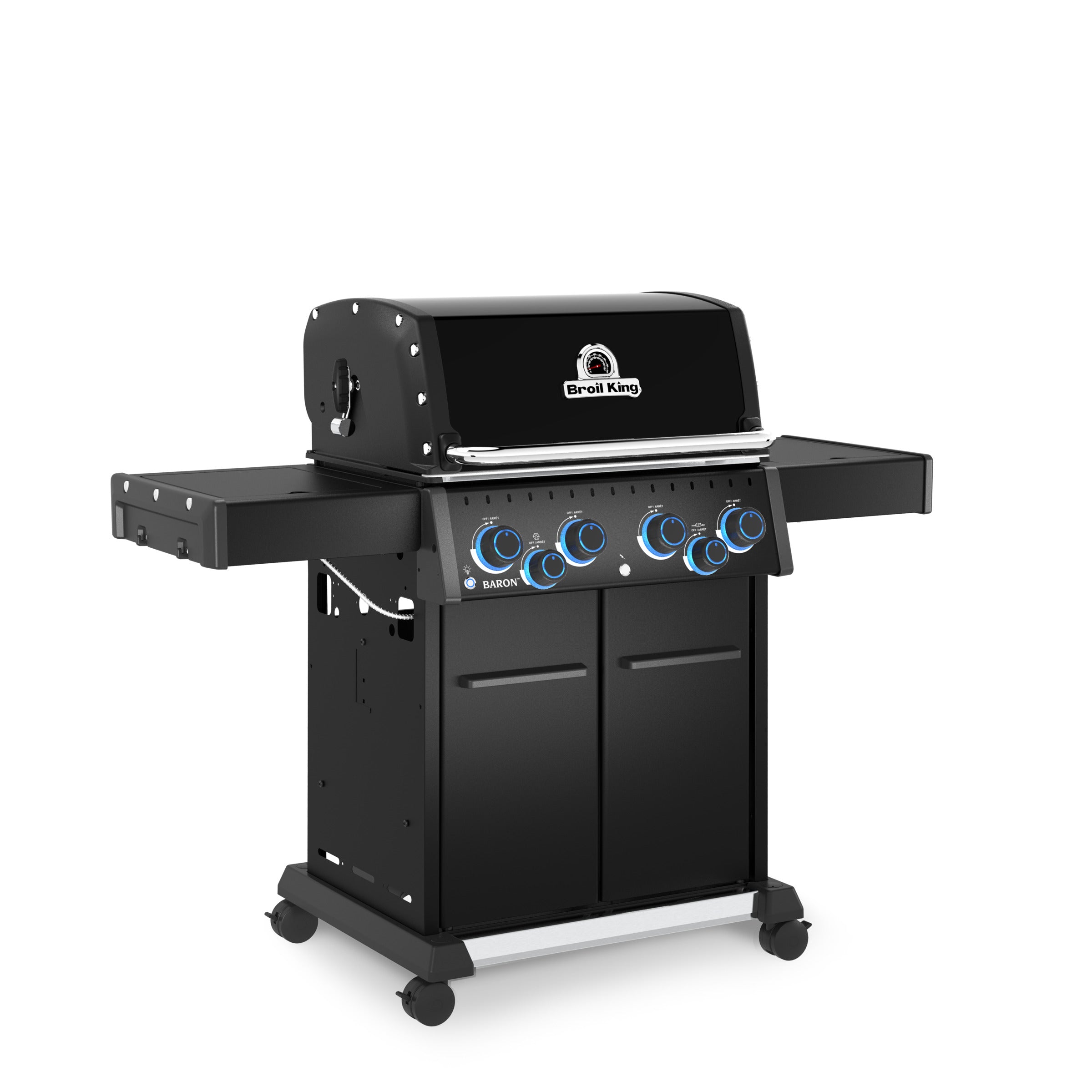 broil-king-baron-490-pro-shadow-gasgrill-4-brenner-mit-seitenbrenner image 3