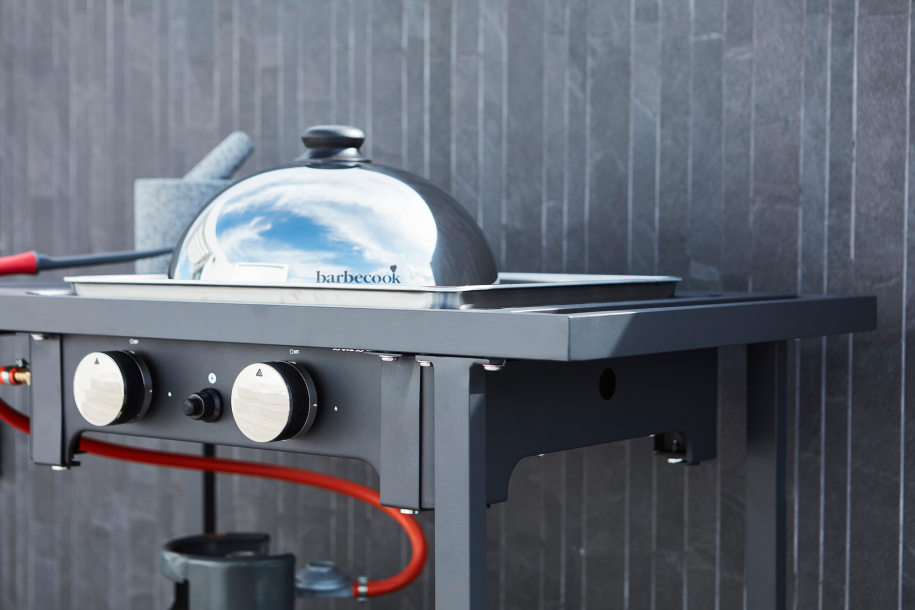 barbecook-buddy-olivia-grillhaube-edelstahl image 6