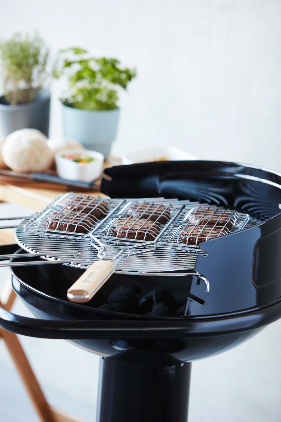 barbecook-buddy-hamburger-grill-grillkorb-f-r-burger-edelstahl image 4