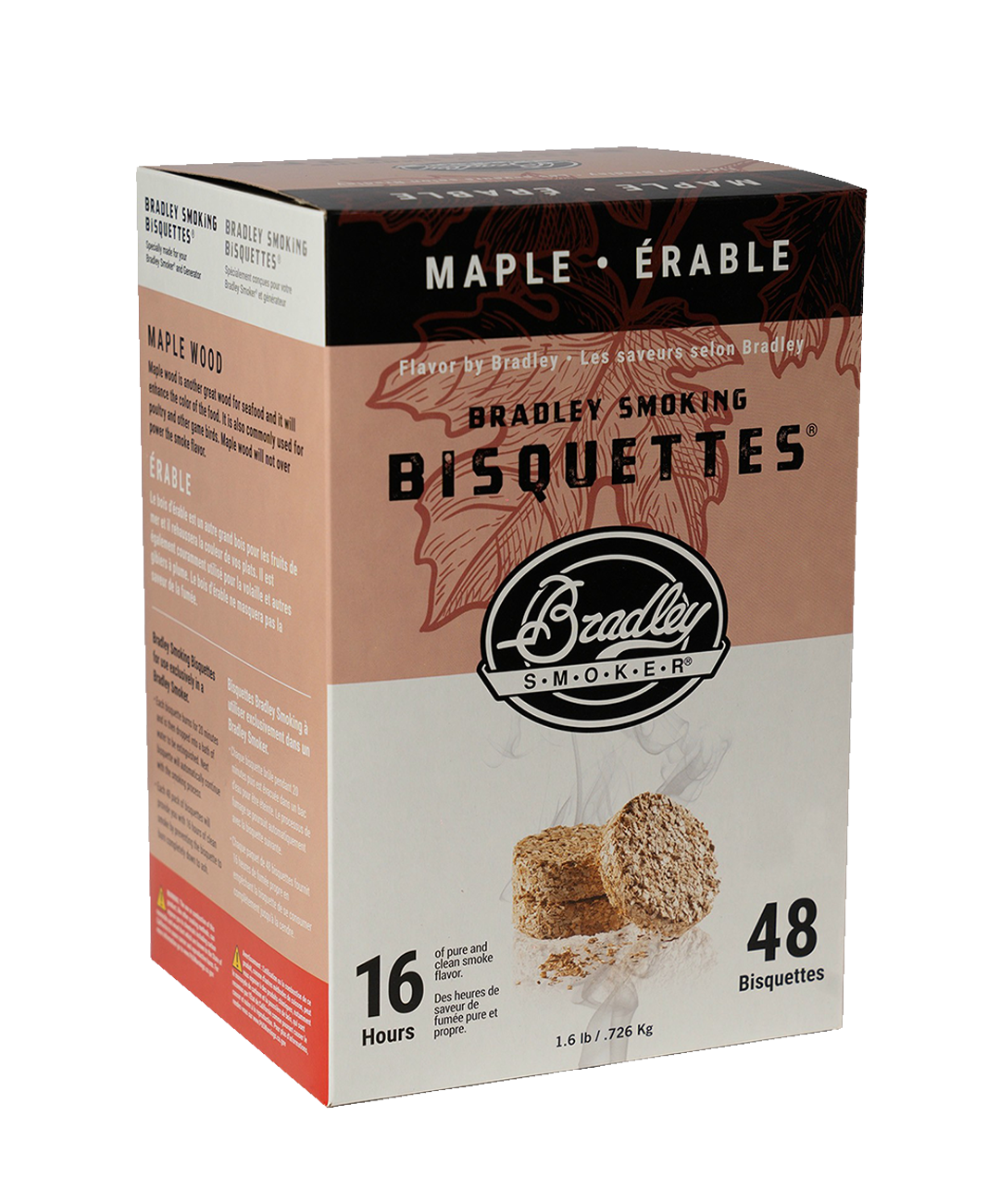 bradley-maple-wood-bisquettes-ahorn-r-ucherpl-ttchen-48er image 2