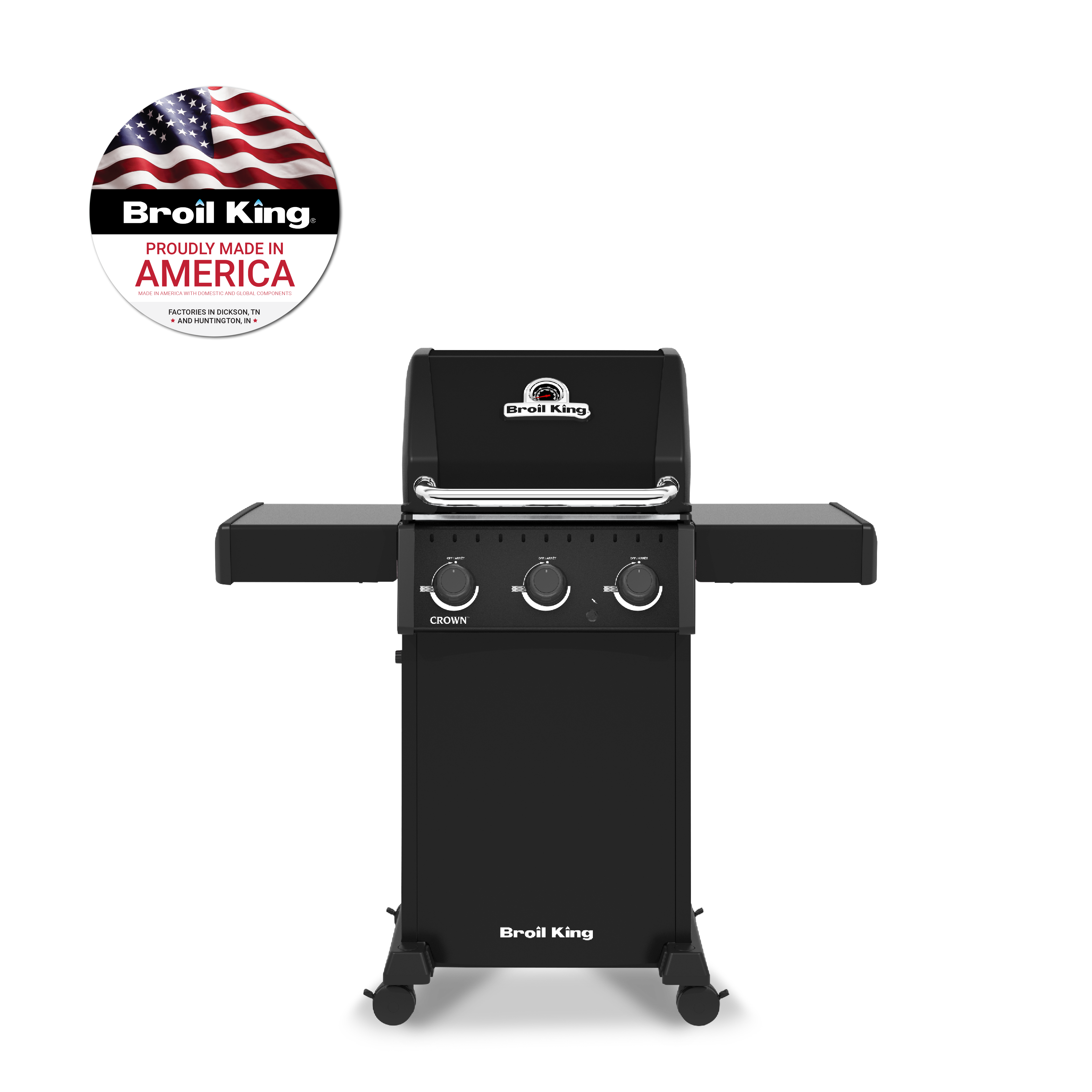 broil-king-crown-310-shadow-gasgrill-propan-3-brenner image 1