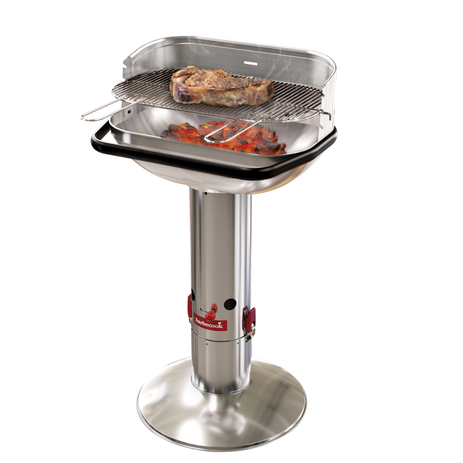 barbecook-loewy-55-sst-holzkohlegrill-55-cm-edelstahl image 6