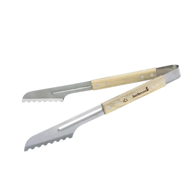 barbecook-buddy-luxus-zange-grillzange-fsc-holz image 1