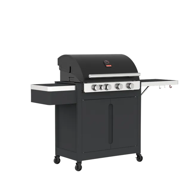barbecook-stella-4311-gasgrill-schwarz-4-brenner image 1
