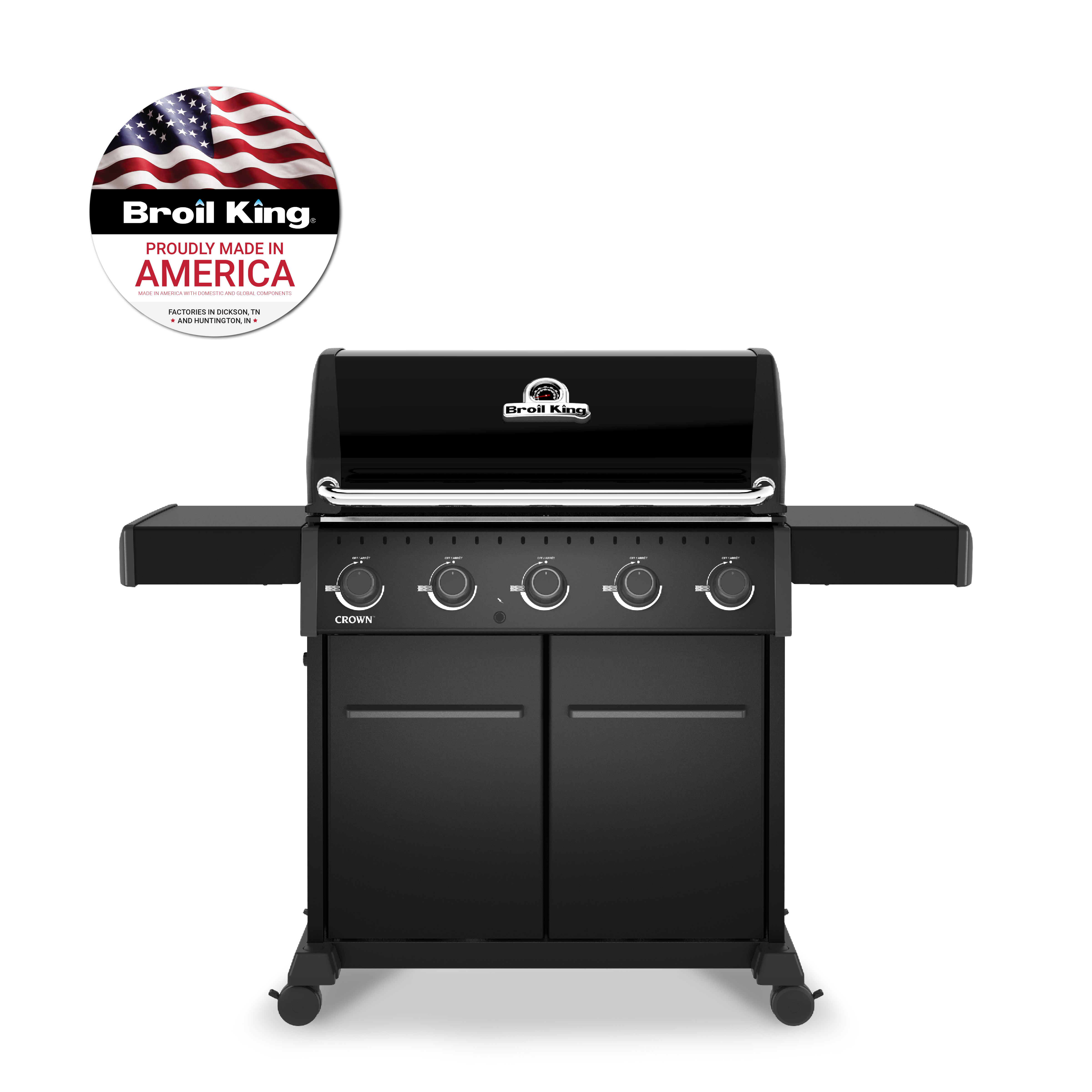 broil-king-crown-520-shadow-gasgrill-propan-5-brenner image 1