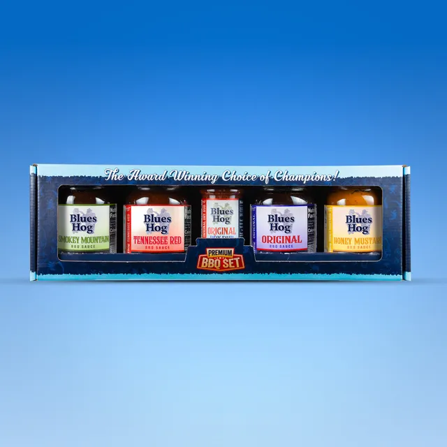 blues-hog-premium-gift-set-bbq-sauce-rub-5-teilig image 1