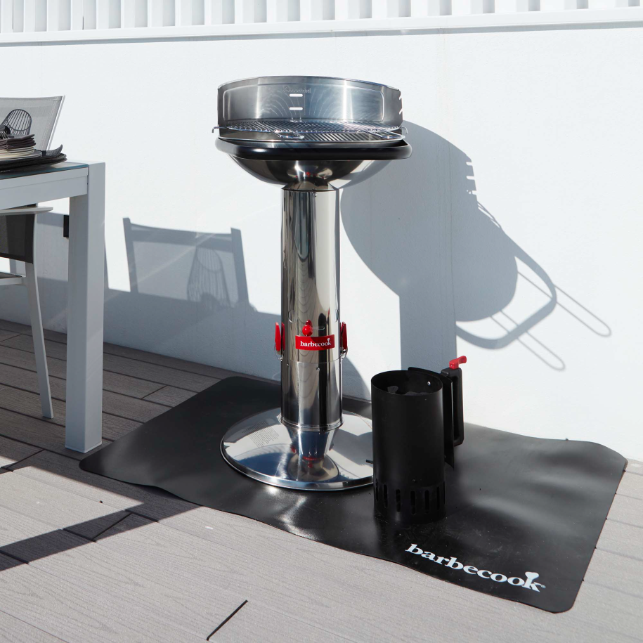 barbecook-buddy-bodenmatte-schwarz-kunststoff-grillmatte image 4