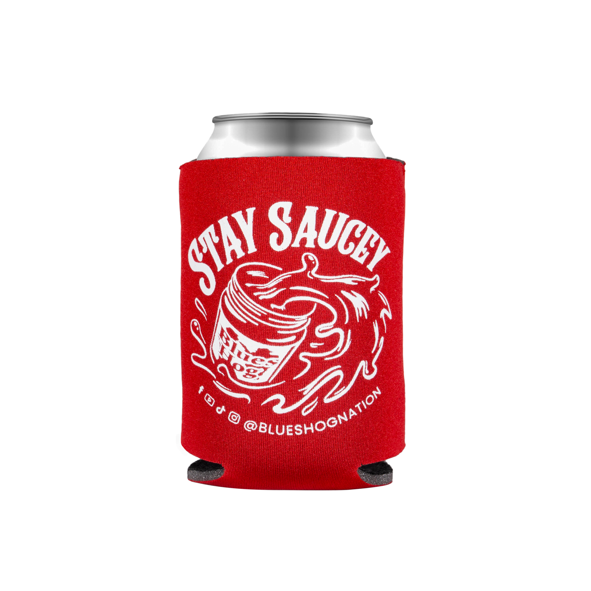 blues-hog-stay-saucey-koozie-dosenk-hler-blau-12oz image 2