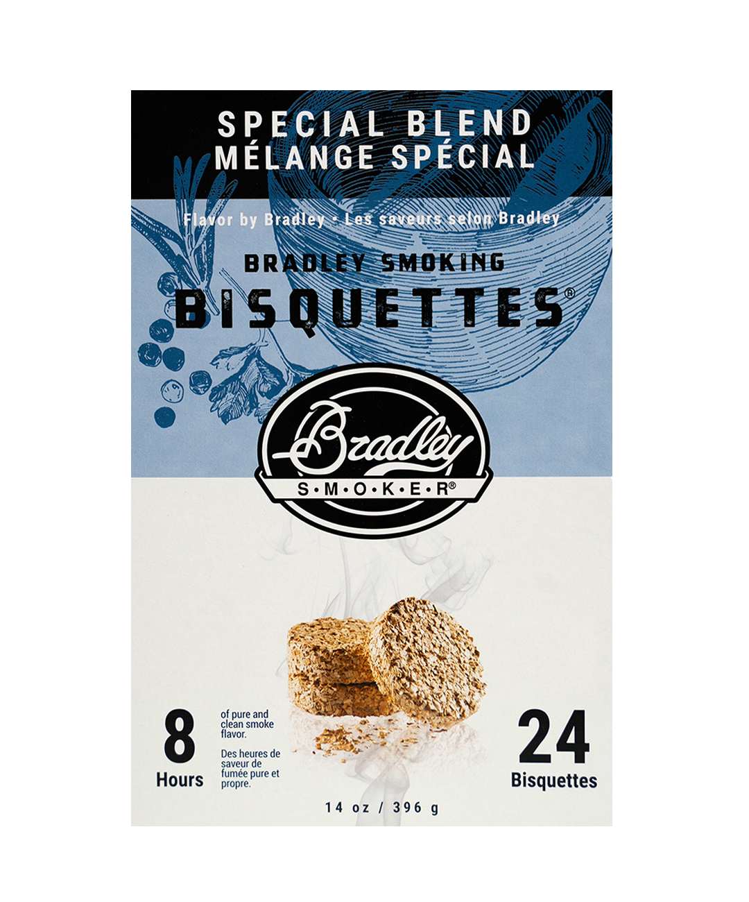 bradley-smoker-special-blend-bisquettes-48er-pack-r-ucherholz image 1
