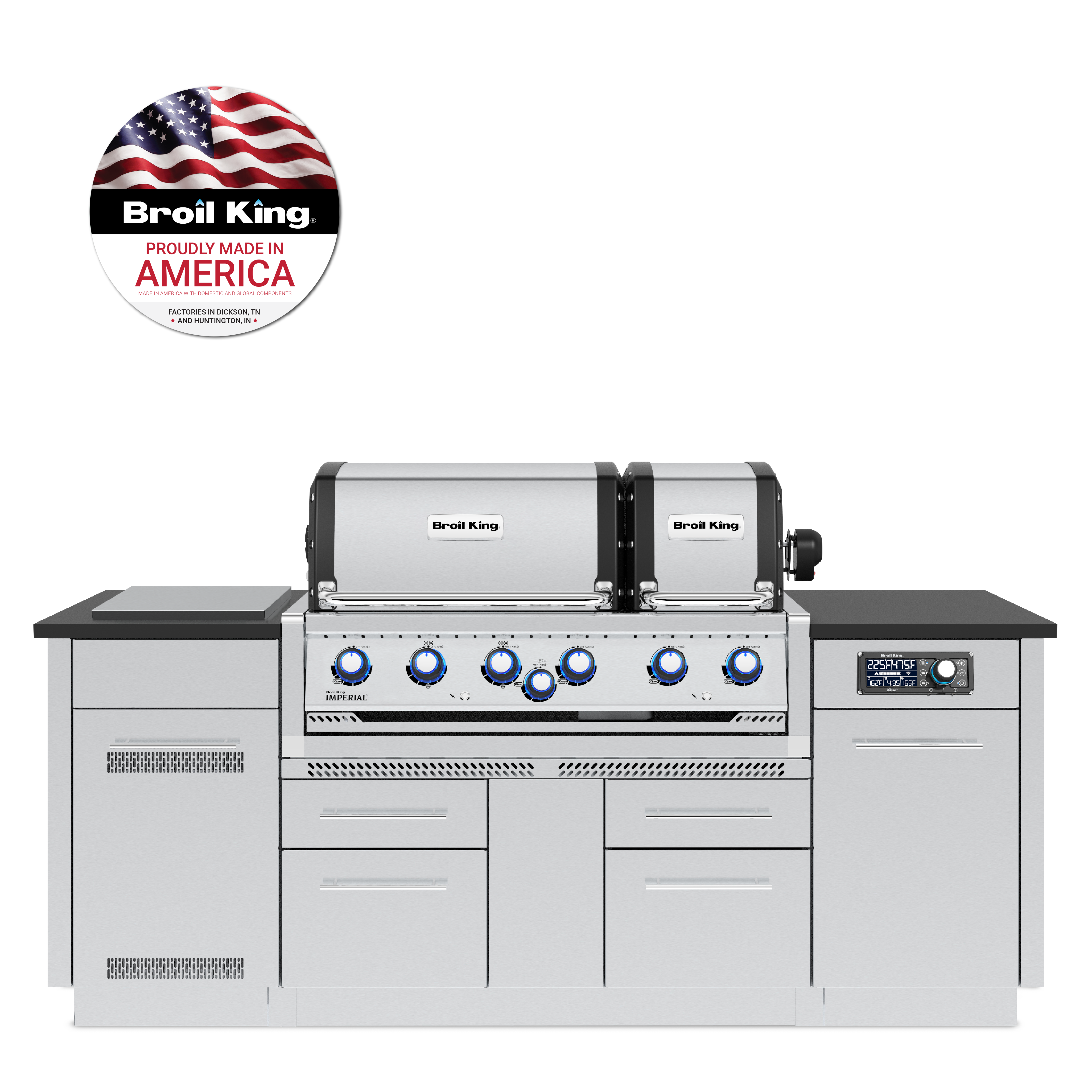 broil-king-imperial-qs-690i-gasgrill-propan-insel-edelstahl image 1