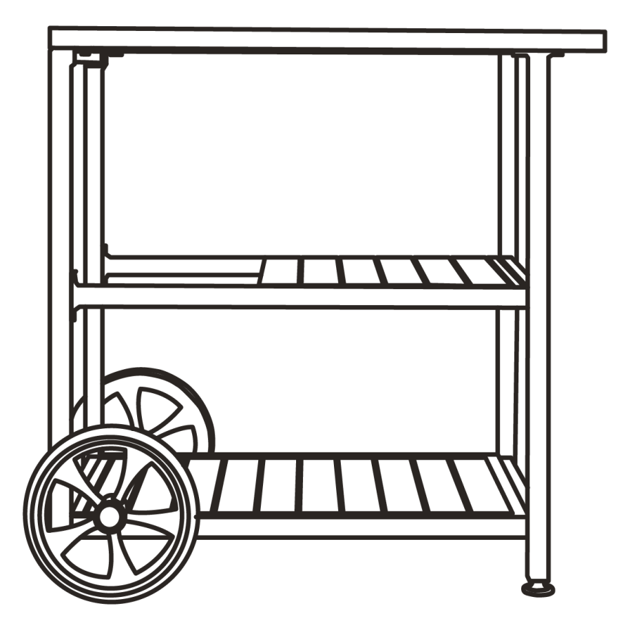 barbecook-victor-trolley-grillwagen-plancha-grill image 7