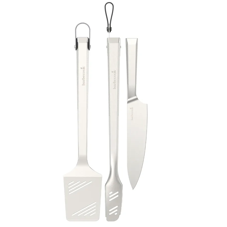 barbecook-buddy-grillbesteck-set-3-teilig-mit-zange image 1