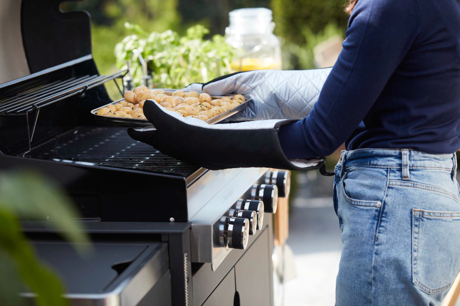 barbecook-buddy-grillhandschuhe-schwarz-lang-paar-hitzebest-ndig image 4
