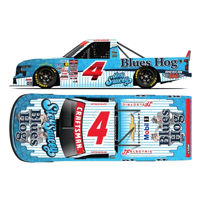 cleetus-mcfarland-blues-hog-silverado-modellauto-1-24 image 1