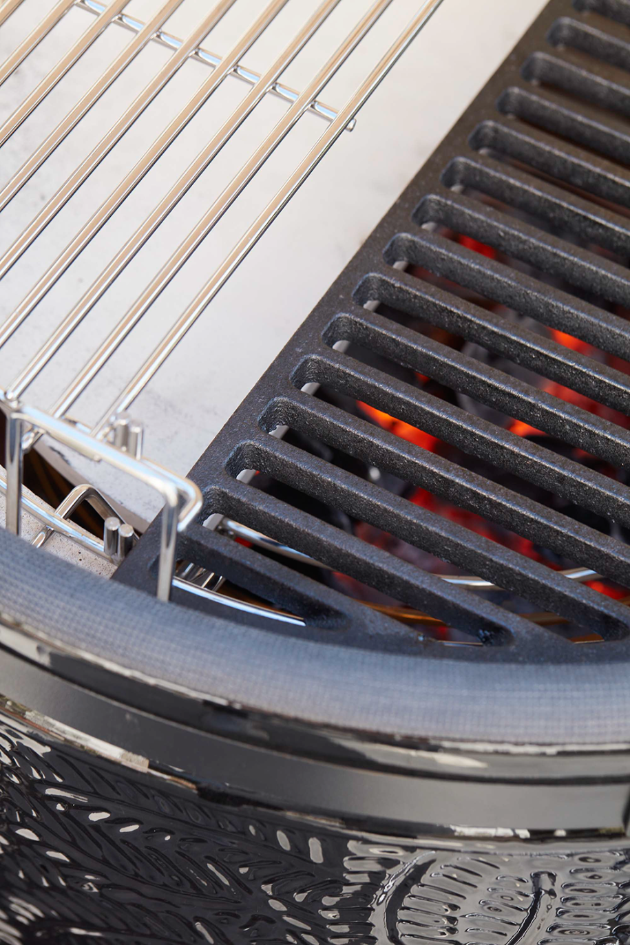 barbecook-kamal-60-grillrost-gusseisen-halbmond-2er-set image 7