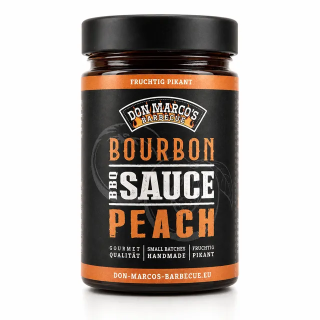 don-marco-s-bbq-sauce-bourbon-peach-grillsauce-260ml-mild-fruchtig image 1