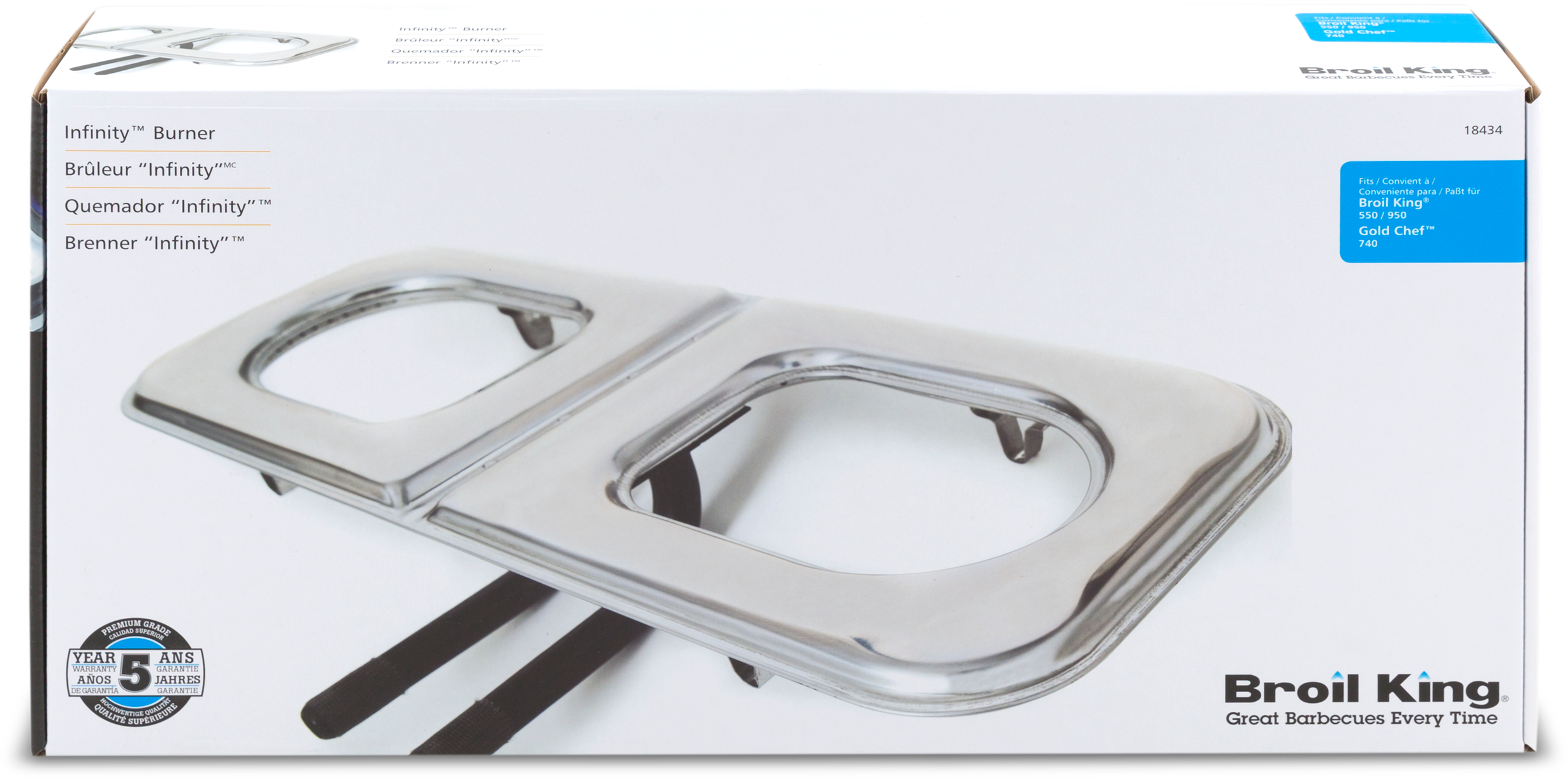 broil-king-t501-infinity-grillbrenner-edelstahl image 2