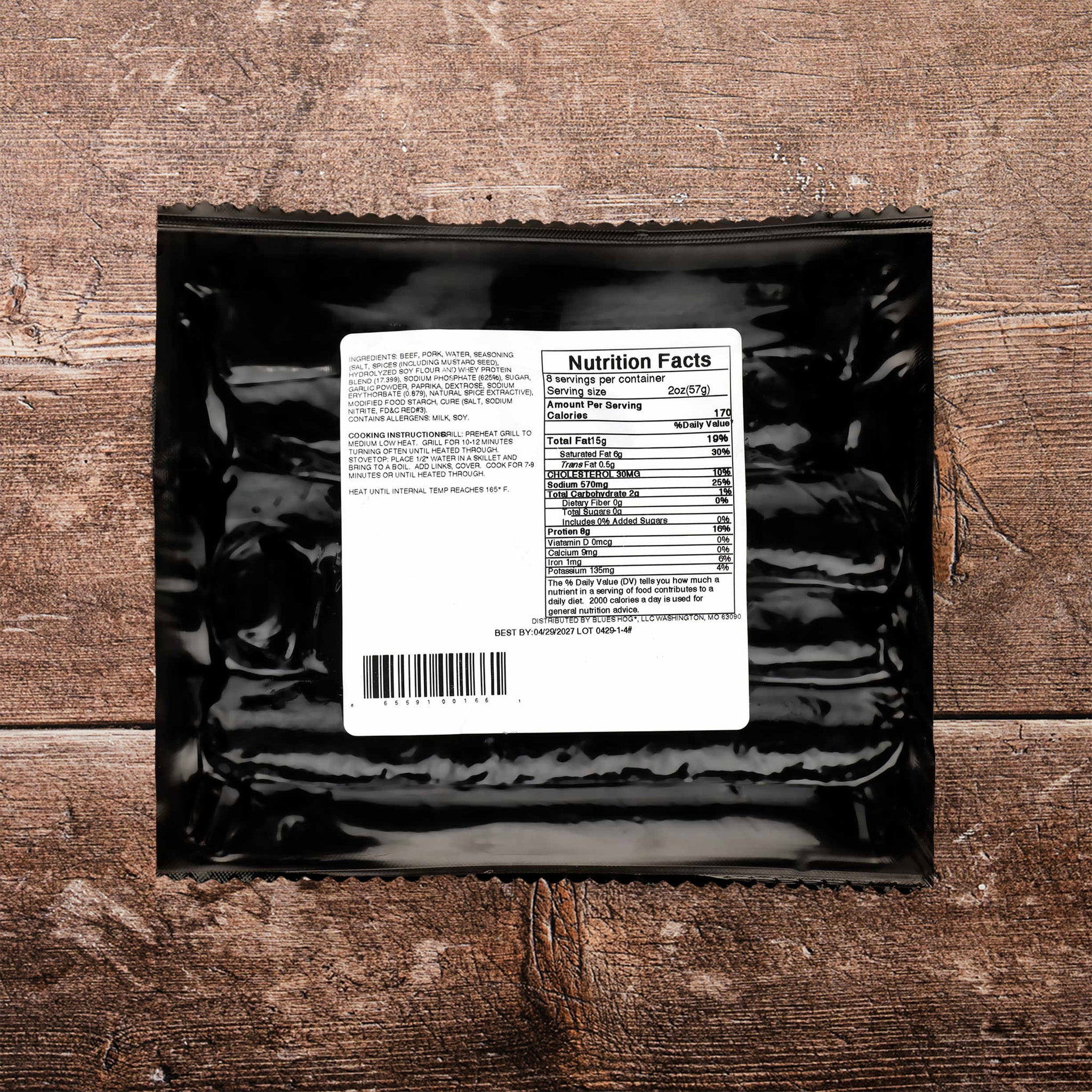 blues-hog-kielbasa-smoked-sausage-1-lb-4-links image 2