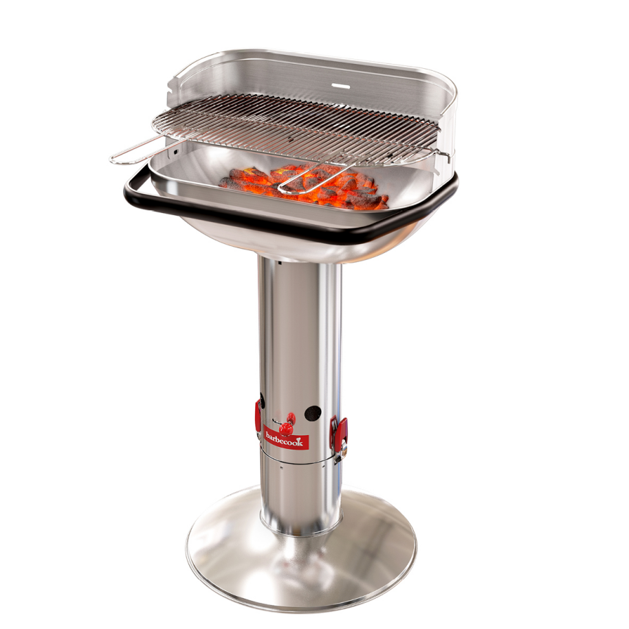 barbecook-loewy-55-sst-holzkohlegrill-55-cm-edelstahl image 3