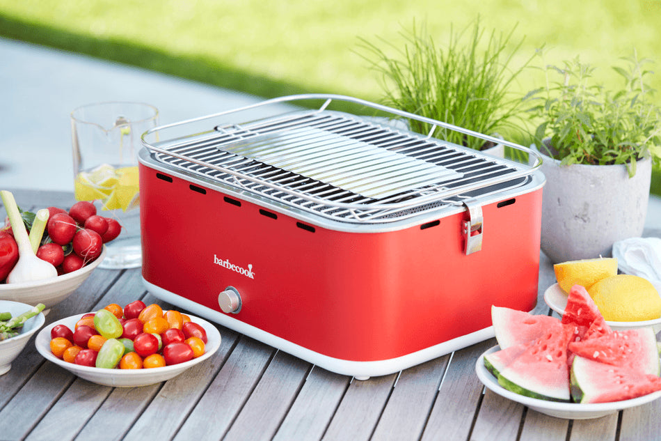 barbecook-carlo-tischgrill-chili-pepper-rot-tragbar-holzkohle image 6