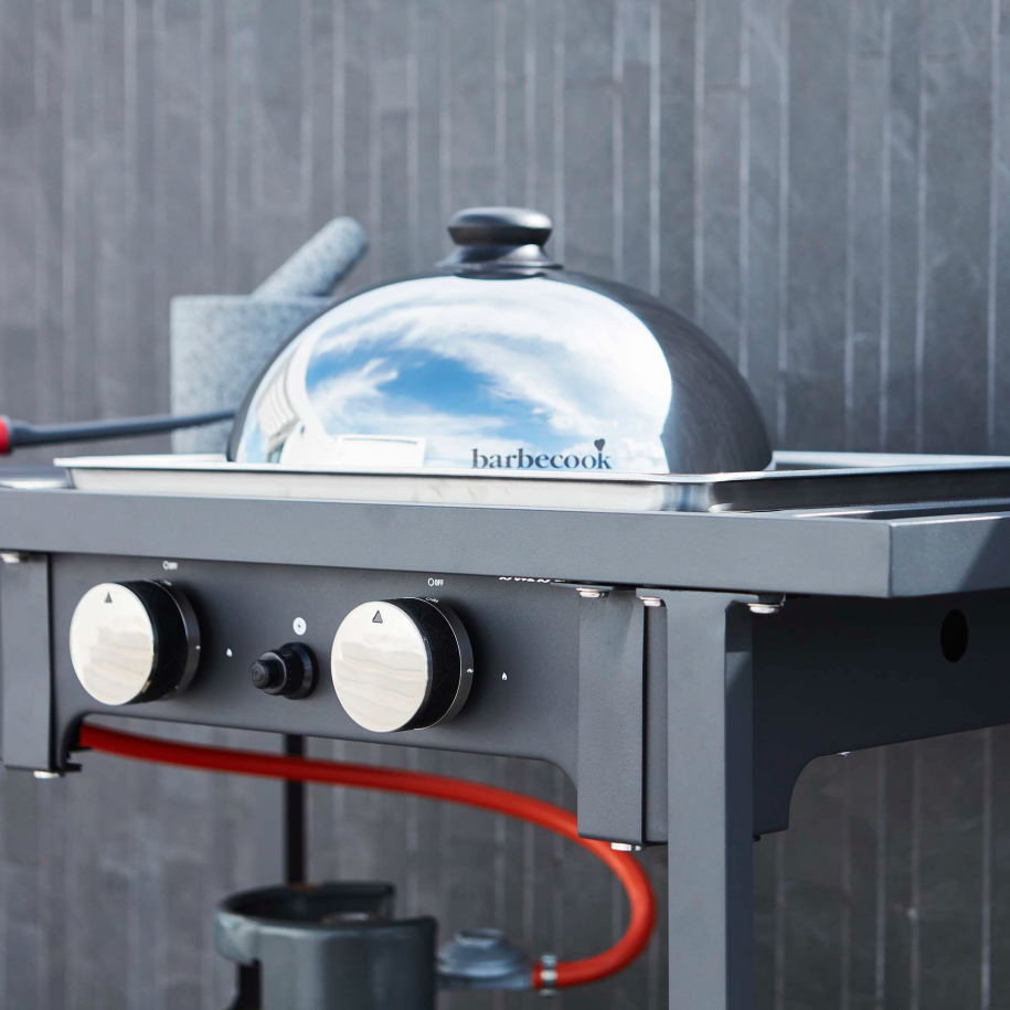 barbecook-buddy-olivia-grillhaube-edelstahl image 5
