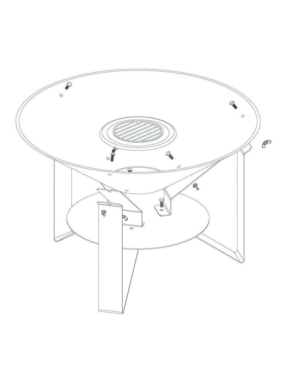 barbecook-modern-60-feuerschale-stahl image 3