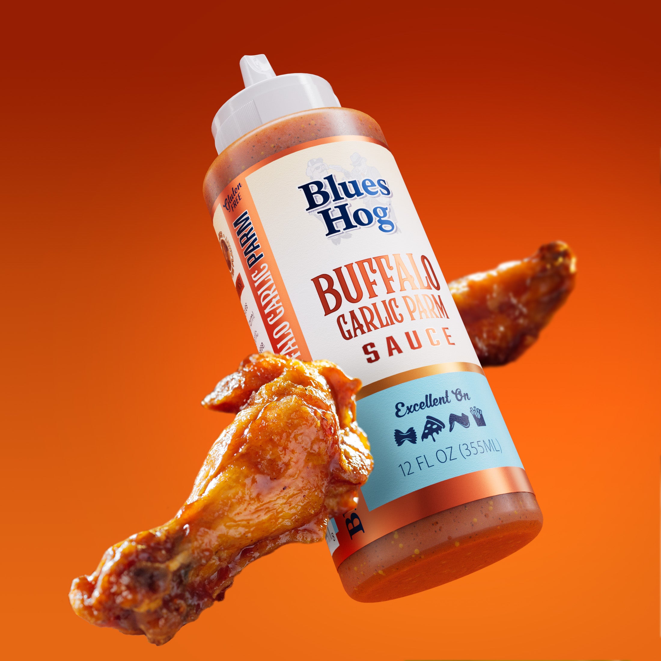 blues-hog-sauces-buffalo-garlic-parm-sauce-wingsauce-12-oz image 3