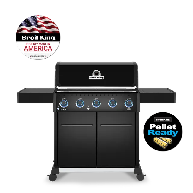 broil-king-baron-520-pro-shadow-gasgrill-propan-5-brenner image 1