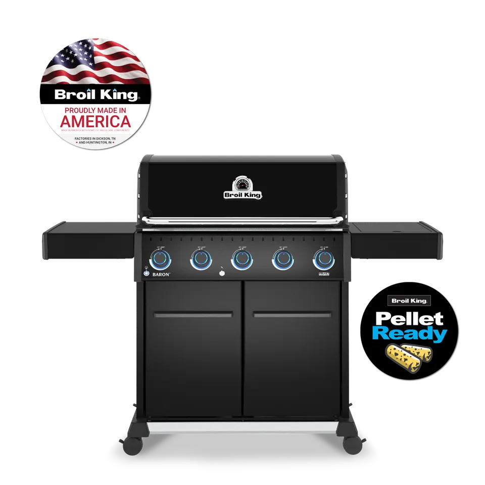 broil-king-baron-520-pro-shadow-gasgrill-propan-5-brenner image 1