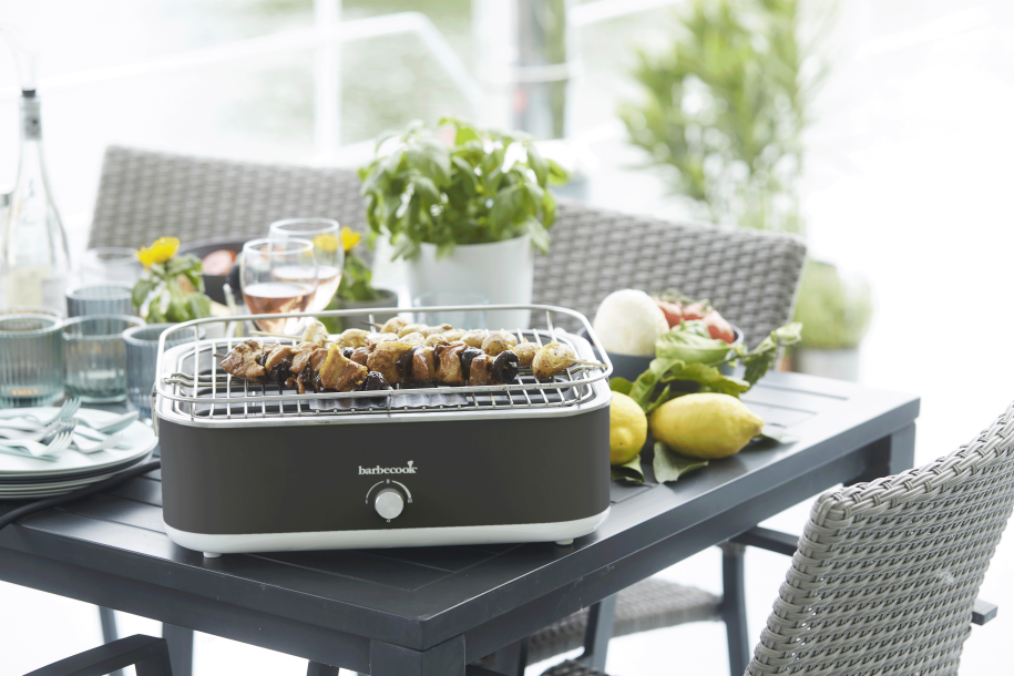 barbecook-e-carlo-elektrogrill-midnight-grey-balkon image 6