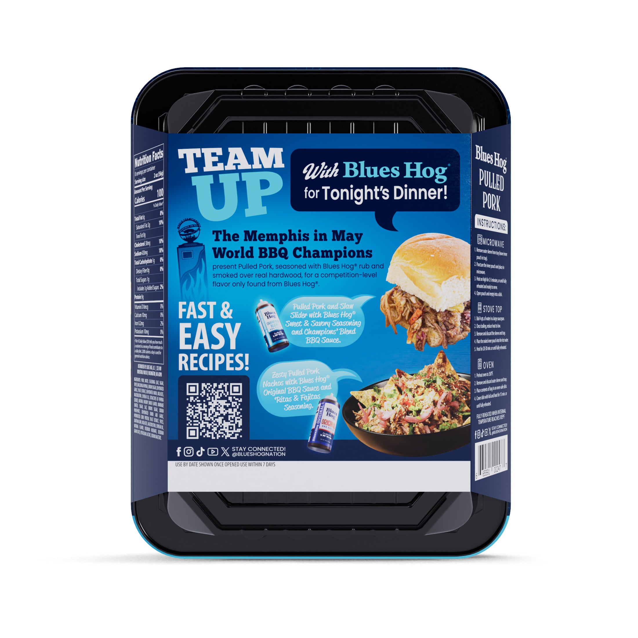 blues-hog-meat-bbq-pulled-pork-schweinefleisch-1-lb-gegart image 4