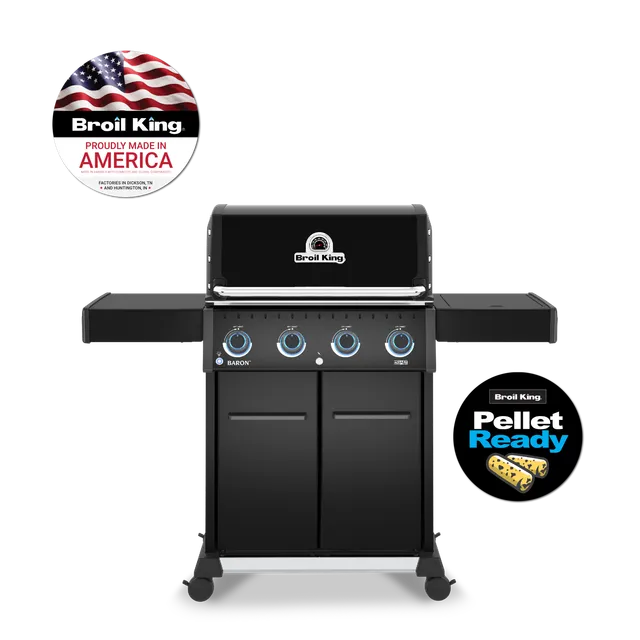 broil-king-baron-420-pro-shadow-gasgrill-propan-4-brenner image 1