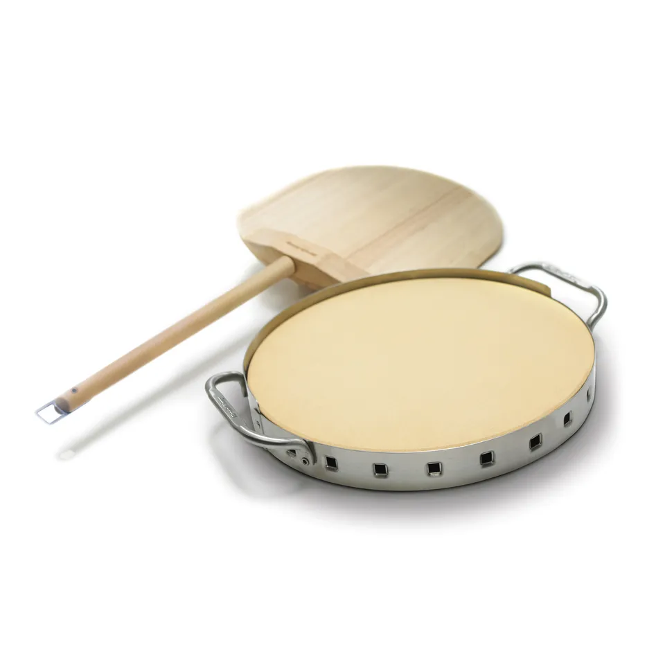 broil-king-pizza-stone-grill-set-pizzastein-33-cm-mit-schieber image 1