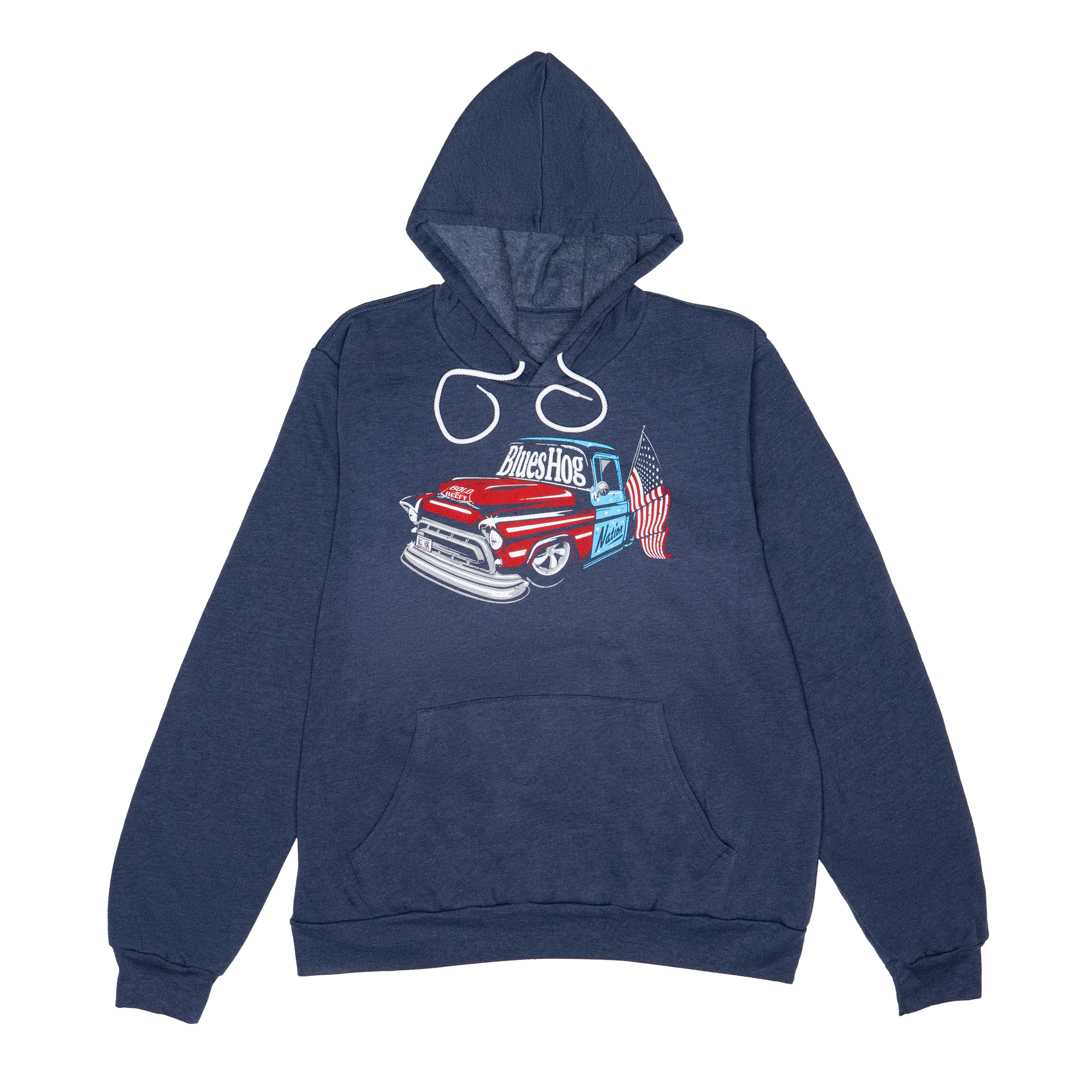 blues-hog-patriotic-truck-hoodie-kapuzenpulli-xl image 1