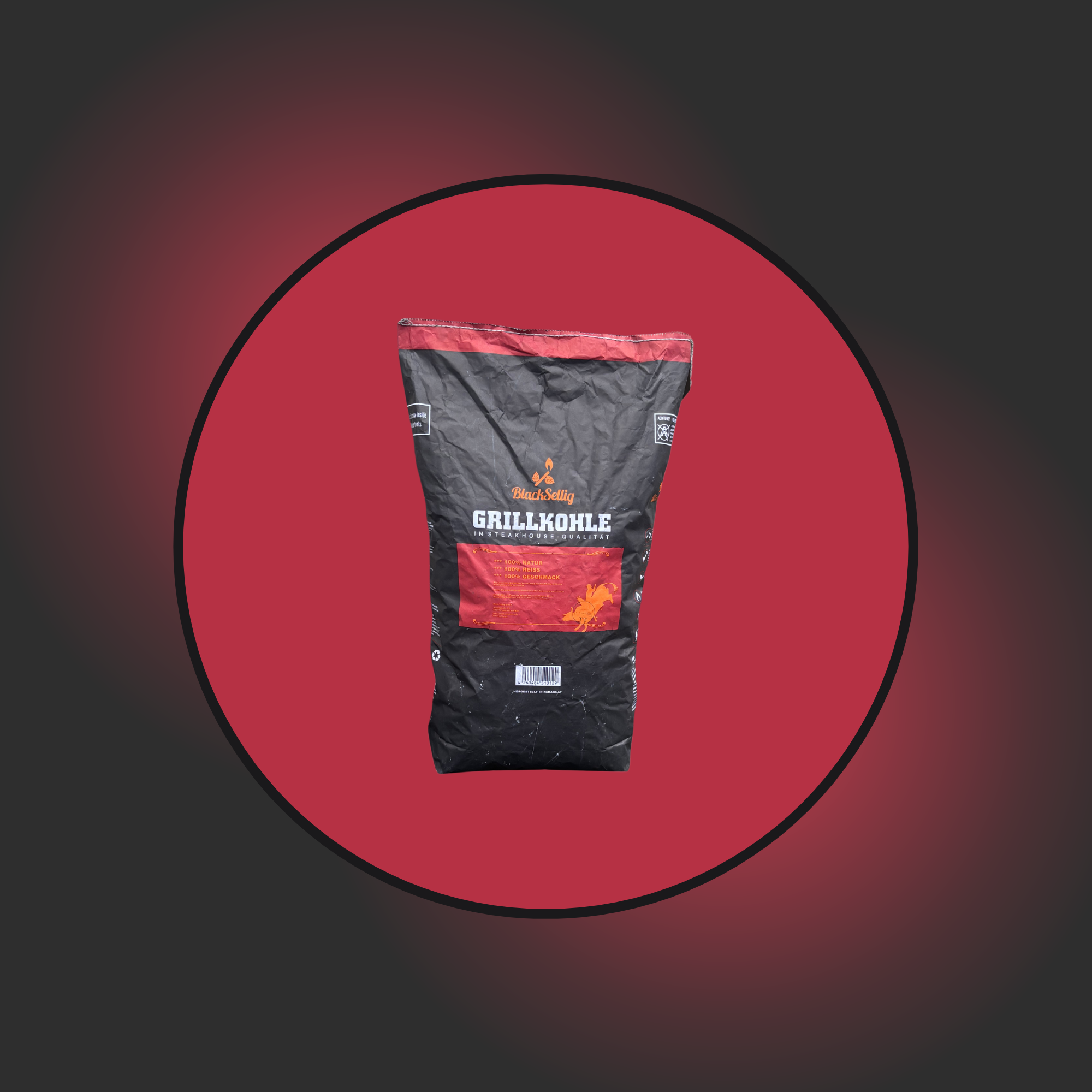 blacksellig-steakhouse-grillkohle-quebracho-10-kg-holzkohle image 1