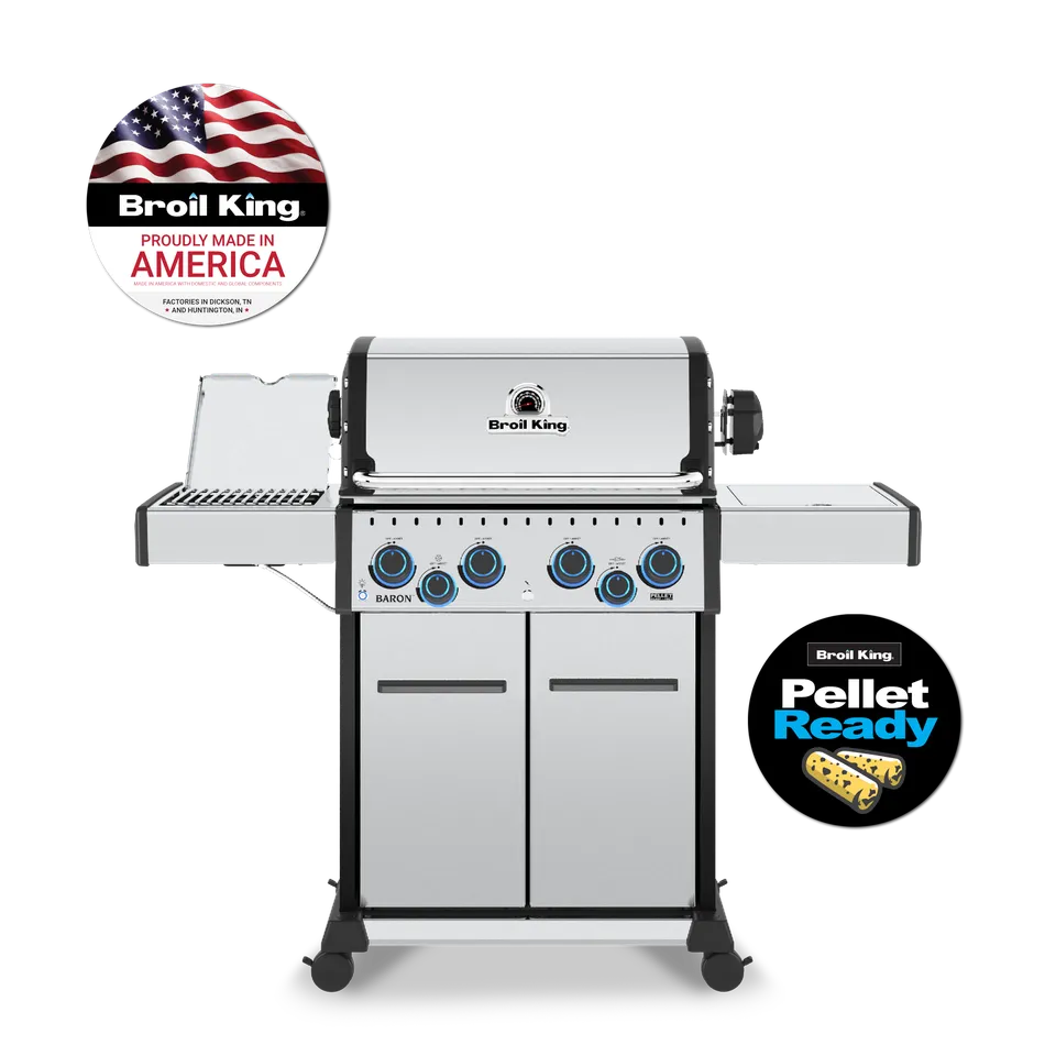 broil-king-baron-s-490-pro-infrared-gasgrill-edelstahl-propan image 1