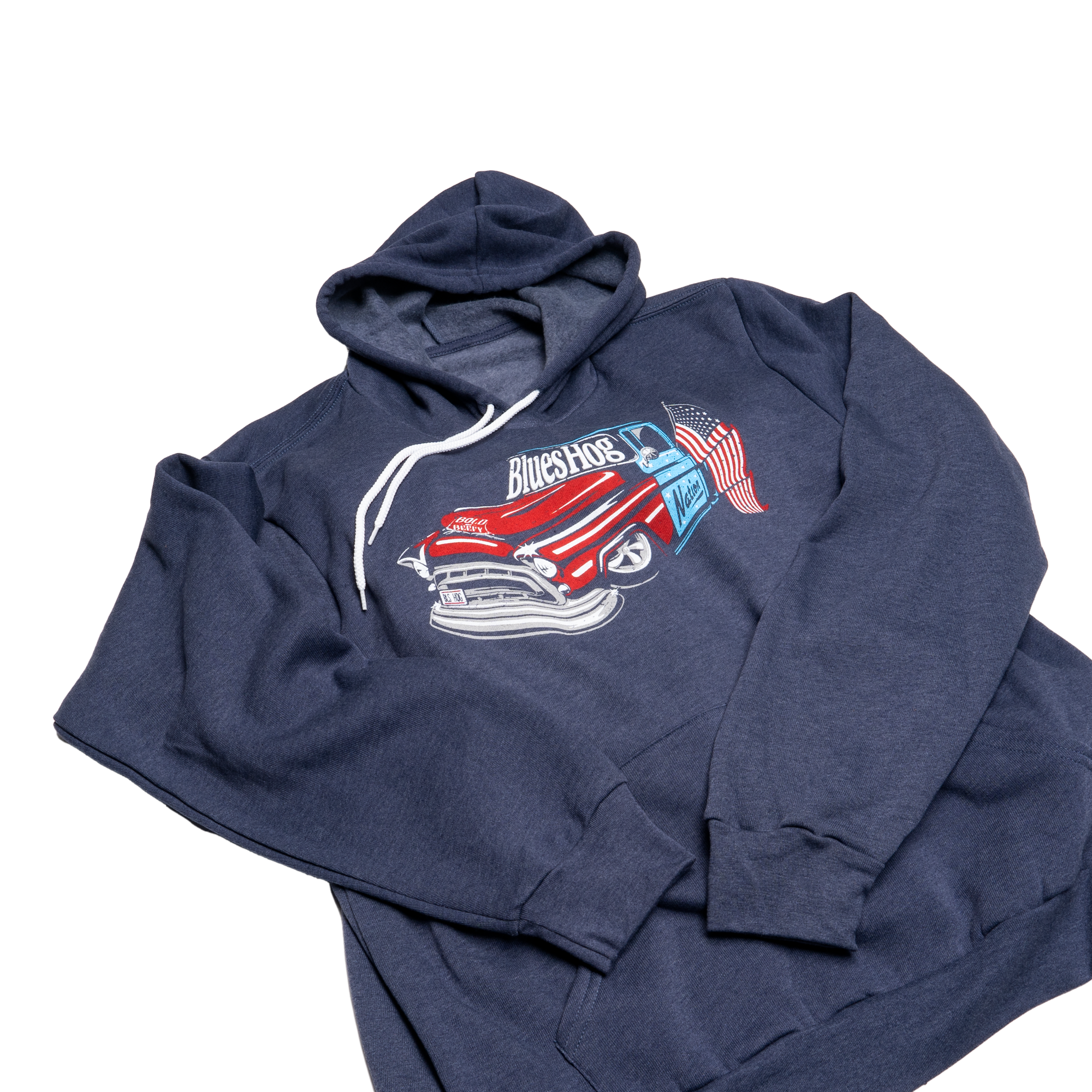blues-hog-patriotic-truck-hoodie-kapuzenpulli-xl image 3