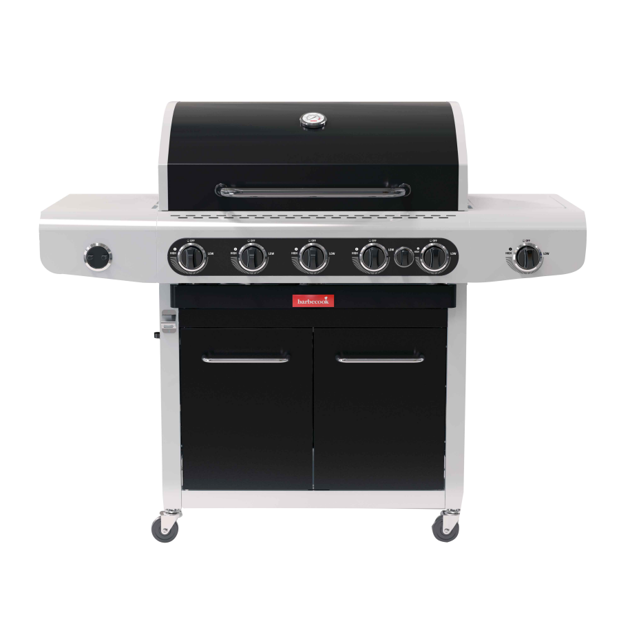 barbecook-siesta-612-black-edition-gasgrill-4-brenner image 2